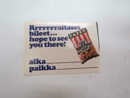 Rrrrrrraitaset bileet... / Fazer -tarra (osa isompaa kokonaisuutta, katso kuvista) -sticker