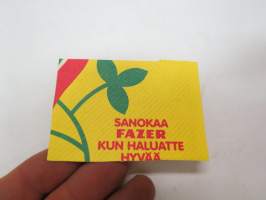 Rrrrrrraitaset bileet... / Fazer -tarra (osa isompaa kokonaisuutta, katso kuvista) -sticker