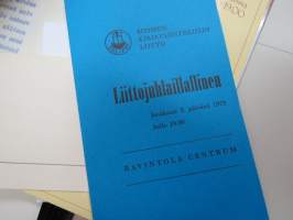 Turun Kirjatyöntekijäin Yhdistys 1890-1980 historiikki + 2 eri koneella kirjoitettua käsikirjoitusta / versiota? ko. teoksesta sekä muuta yhdistyksen