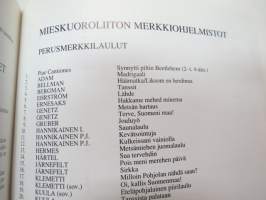 Perusmerkkilaulut  - Mieskuoroliitto ry -song book