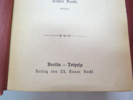 Goethes sämtliche Werke in sechsunddreissig Bänden. Goethen teokset alkuperäiskielellä 36 osana (9 nidettä)
