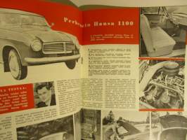 Moottoriurheilu 1959 / 7 - koeajo Hansa 1100,Manet S 100. ym.