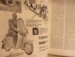 Moottoriurheilu 1959 / 7 - koeajo Hansa 1100,Manet S 100. ym.