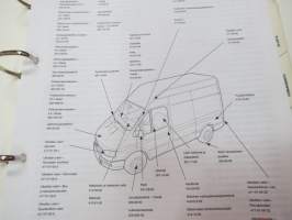 Ford - Huoltokoulutus - Kytkentäkaaviot - Ford Transit 2000 1/2- / wiring diagrams