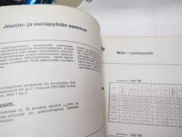 Esmac - Voimansiirtolaitteet - Variaattorit, vaihteet, voimansiirtoelimet -kansio, jossa esitteitä, teknistä tietoa, ym. -binder with brochures etc.