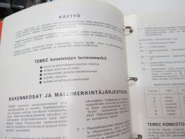 Esmac - Voimansiirtolaitteet - Variaattorit, vaihteet, voimansiirtoelimet -kansio, jossa esitteitä, teknistä tietoa, ym. -binder with brochures etc.