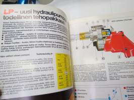 Volvo hydrauliikka F11, V30, V33 teknistä tietoa, esitteitä, ohjekirjoja -tehtaan alkuperäinen kansio -factory original hydraulics binder with manuals, brochures