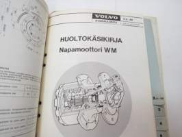 Volvo hydrauliikka F11, V30, V33 teknistä tietoa, esitteitä, ohjekirjoja -tehtaan alkuperäinen kansio -factory original hydraulics binder with manuals, brochures