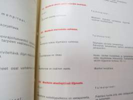Sperry-Vickers koneikot - käyttöönotto, huolto, vianetsintä -manual