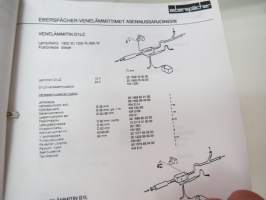 Eberi polttonestekäyttöiset lämmittimet -kansio, jossa ko. laitteinen teknisiä tietoja, ohjeita, kaavioita -product binder