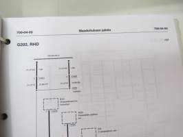 Ford - Huoltokoulutus - Kytkentäkaaviot - Ford Transit 2000 1/2 - / wiring diagrams