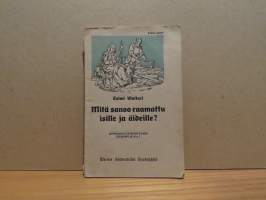 Mitä sanoo raamattu isille ja äideille?