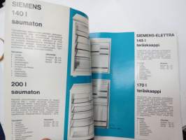 Siemens jääkaapit -myyntiesite