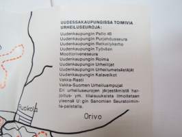 Uusikaupunki - Ulkoile ja urheile Uudessakaupungissa -matkailuesite -outdoors / sports in Uusikaupunki brochure