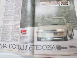 Tekniikan Maailma 1988 nr 7, ilmestynyt 19.4.1988, sis. mm. seur. artikkelit / kuvat / mainokset; Koeajo toyota Carina, Polkypyörien suurvertailu, Suomalainen