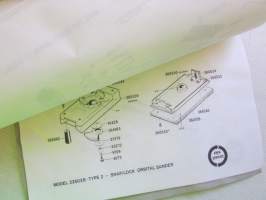 Skil Service Manual 1985 - Skil-laitteiden ja työkoneiden huolto- ja varaosakirja 1985, sisältää kuvaston, sähkökaavioita, teknisiä arvoja yms. -katso