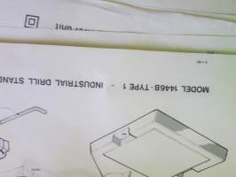 Skil Service Manual 1985 - Skil-laitteiden ja työkoneiden huolto- ja varaosakirja 1985, sisältää kuvaston, sähkökaavioita, teknisiä arvoja yms. -katso