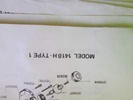 Skil Service Manual 1985 - Skil-laitteiden ja työkoneiden huolto- ja varaosakirja 1985, sisältää kuvaston, sähkökaavioita, teknisiä arvoja yms. -katso