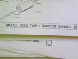 Skil Service Manual 1985 - Skil-laitteiden ja työkoneiden huolto- ja varaosakirja 1985, sisältää kuvaston, sähkökaavioita, teknisiä arvoja yms. -katso