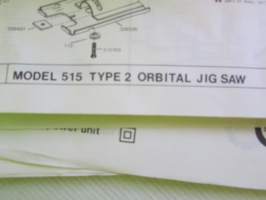 Skil Service Manual 1985 - Skil-laitteiden ja työkoneiden huolto- ja varaosakirja 1985, sisältää kuvaston, sähkökaavioita, teknisiä arvoja yms. -katso