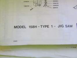 Skil Service Manual 1985 - Skil-laitteiden ja työkoneiden huolto- ja varaosakirja 1985, sisältää kuvaston, sähkökaavioita, teknisiä arvoja yms. -katso