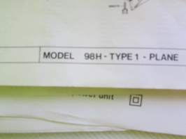 Skil Service Manual 1985 - Skil-laitteiden ja työkoneiden huolto- ja varaosakirja 1985, sisältää kuvaston, sähkökaavioita, teknisiä arvoja yms. -katso