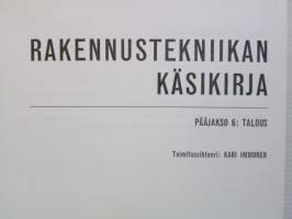 Rakennustekniikan käsikirja 8. - 6. Talous - Katso kuvista tarkempi sisältö.