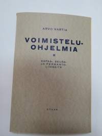 Voimisteluohjelmia II Vapaa-, seura- ja permantoliikkeitä -gymnastic programs