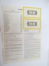 OP-Joukkovelkakirjalaina - Okobank Group notes - Kiinteä korko 5,85 At fixed rate Litt. B 1994 I 100.000 mk -bond