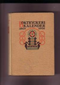 Boktryckerikalender 1905 - 1906