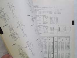 Philips Komponenttiluettelo 1979-1980