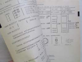 Philips Komponenttiluettelo 1979-1980