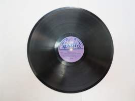 Edison Bell Radio F161 Alexander et son Solo Accordeon - Valse au Tyrol / Ma bergere -8&quot; savikiekkoäänilevy - 78 rpm record