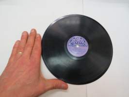 Edison Bell Radio F161 Alexander et son Solo Accordeon - Valse au Tyrol / Ma bergere -8&quot; savikiekkoäänilevy - 78 rpm record