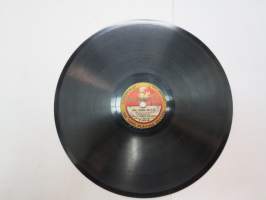 Broadcast T.55 Daniel Hertzman - Tre kronor i mitt svenska hjärta / Där ligger du i lä (sjömansvalser - merimiesvalsseja) -8&quot; savikiekkoäänilevy - 78 rpm record