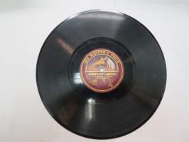 His Master´s Voice X 3136 Raf. Ramstedt - Jannes Handklavertrall - Rönnbergska dansen -savikiekkoäänilevy - 78 rpm record