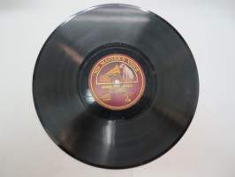 His Master´s Voice X 3136 Raf. Ramstedt - Jannes Handklavertrall - Rönnbergska dansen -savikiekkoäänilevy - 78 rpm record