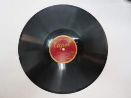 Cupol C-2002 Harmony Sisters - Konvaljens avsked (Kielon jäähyväiset) / Jag gungar på högsta grenen -savikiekkoäänilevy - 78 rpm record