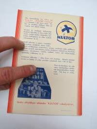 Kultor - inhemska tillverkningar - &quot;Ilo&quot; -stekugn, &quot;Koti&quot; -snabbkokaren - Maskin- och Brobyggnads Ab -esite -brochure