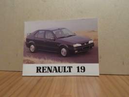 Renault 19 käsikirja
