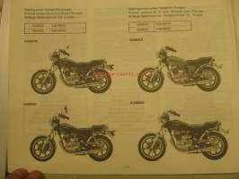 Yamaha XS250SE XS400SE XS250SG XS400SG supplementary service manual