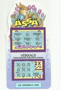 Ässä arpa 3 €  - arpa