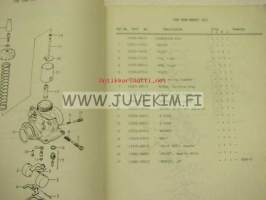 Suzuki TS125 (K/L/M/A) (E2, E4, E17, E18, E21, E24, E31) parts catalogue -varaosaluettelo englanniksi