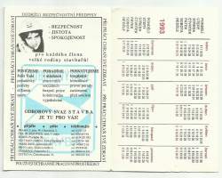 Lompakkoalmanakka   1993 -   kalenteri