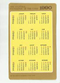 Lompakkoalmanakka   USSR  1990 -   kalenteri