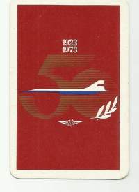 Lompakkoalmanakka    1973 Aeroflot  1923-1973  -   kalenteri