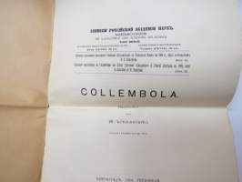 Collembola - Bearbeitet von W. Linnaniemi - Sapiskii Rossiskoi Akademii Nauk - Mémoires de l´academie des sciences de Russie VIII Serie. Classe