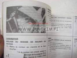 Suzuki RGW250 owner´s manual -käyttöohjekirja englanniksi