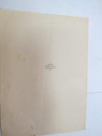 Suomen Oppikoulujuen Urheiluliiton Hiihtomestaruuskilpailut, Lahti 25-26.2.1946 -hiiihtokisat käsiohjelma -skiing competition program