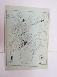 Suomen Hiihtoliiton C-sarjan hiihto- ja mäenlaskumestaruuskilpailut, Valkeakoski, 25-26.2.1950 -hiihtokisat käsiohjelma -skiing competition program